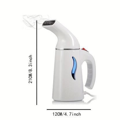 Steamer For Clothes, Garment,Portable Handheld Design, Portable Fabric Steam Iron, Strong Penetrating Steam Removes Wrinkles, 5.41oz Big Capacity Suitable For Home, Office, Travel