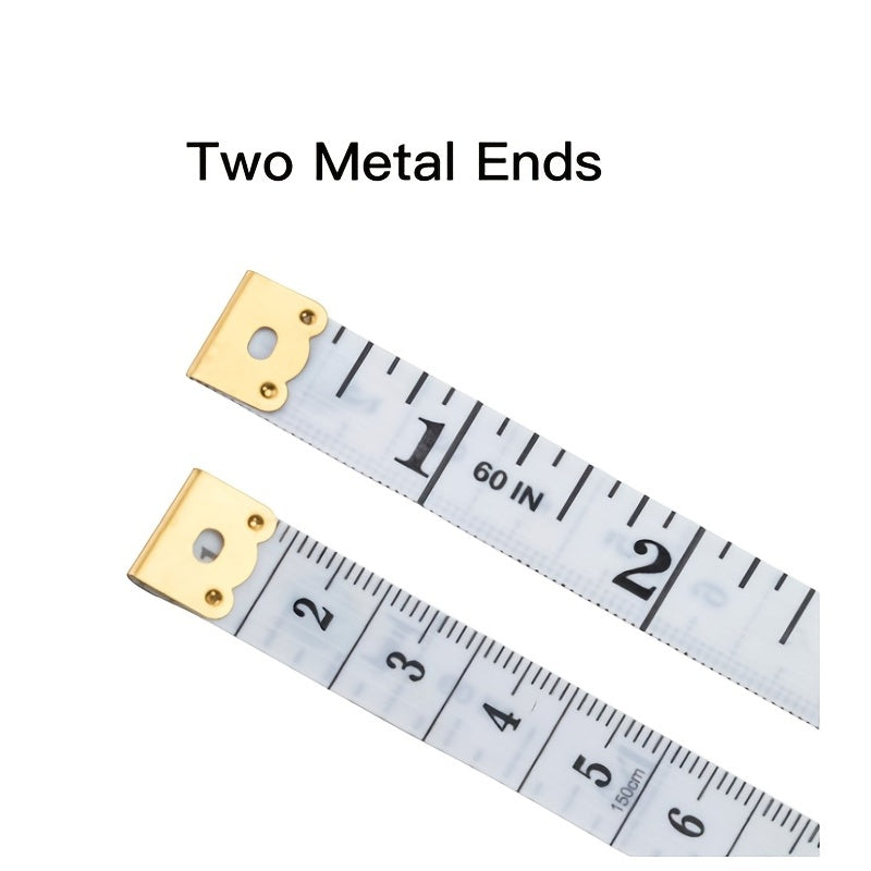 Accurate 60in/150cm Measuring Tape - Perfect for Weight Loss, Body Measurement, Sewing & Tailoring!