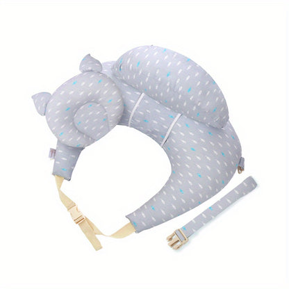 The Perfect Nursing Pillow: Supports Breastfeeding & Bottle Feeding for Boys & Girls (B)!