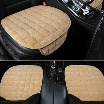 Upgrade Your Car with a Soft Memory Foam Seat Cover - 160g Multiple Color Plaid Design!