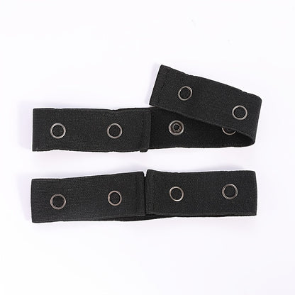 1pc Waist Elastic Band, Adjustable Waist Extender Buckle, Polyester Waist Belt