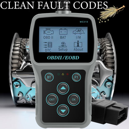 Unlock Your Car's Hidden Secrets: MS310 OBD2 OBDII EOBD Fault Code Reader Scanner Tool