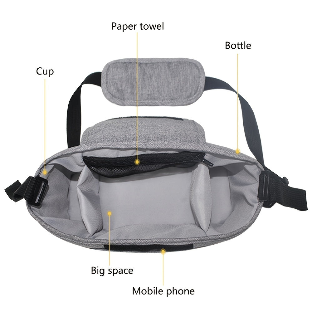 Upgrade Your Pram Stroller with this Nursing Stroller Bag - Diaper Bags, Shoulder Straps & More!