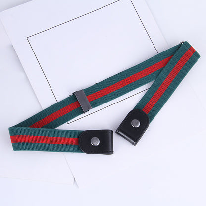 1pc Elastic Waist Belt, Adjustable Waist Elastic Buckle, Elastic Belt