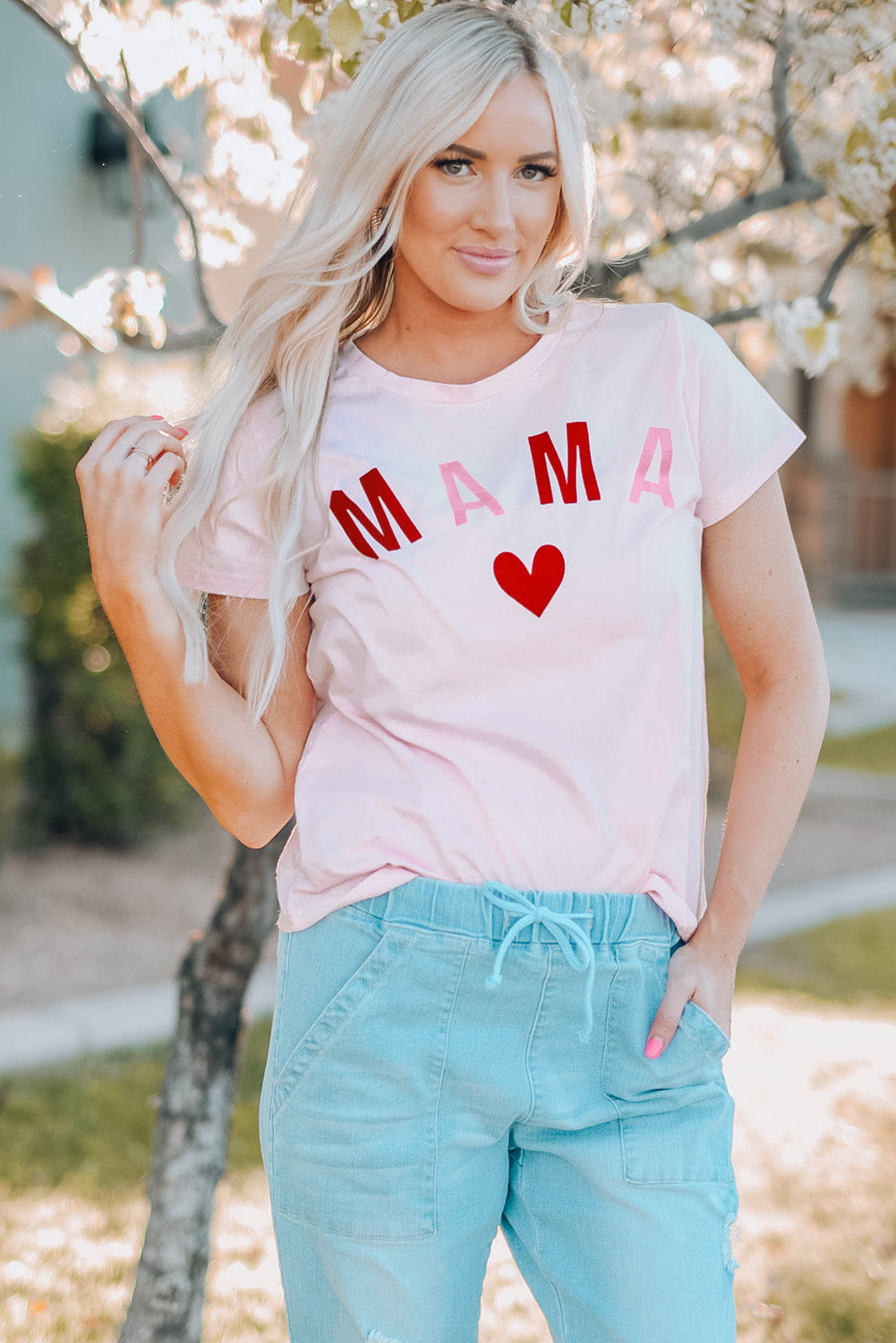 T-shirt graphique MAMA Heart