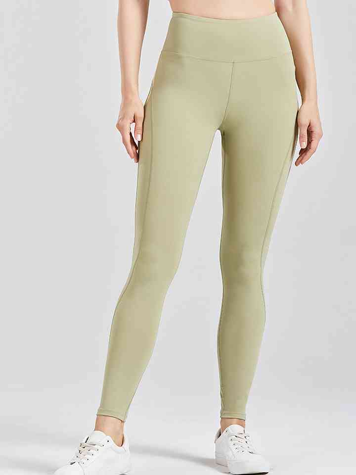 Wide Waistband Active Leggings