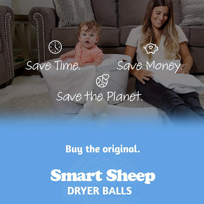 1pc/6 Pcs Wool Dryer Balls - Natural Fabric Softener, Reusable, Reduces Clothing Wrinkles And Saves Drying Time. The Dryer Ball Is A Better Alternative To Plastic Balls And Liquid Softener.