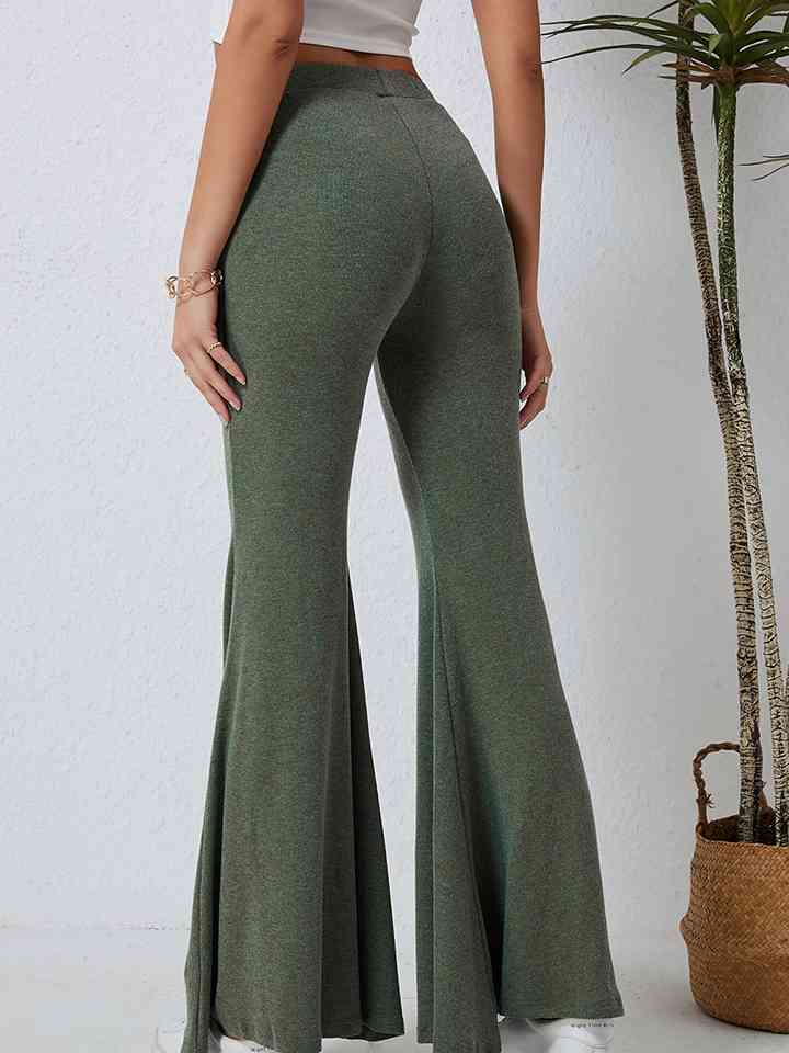 Pantalon long évasé