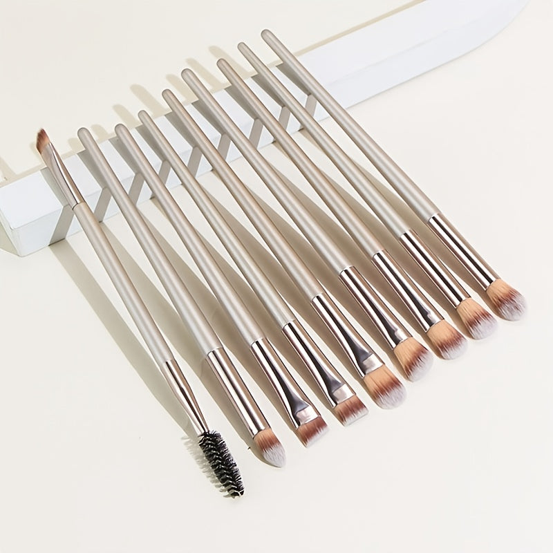 12-Piece Kabuki Makeup Brushes Set: Perfect for Foundation, Powder, Blush, Eyeshadow & Concealer!