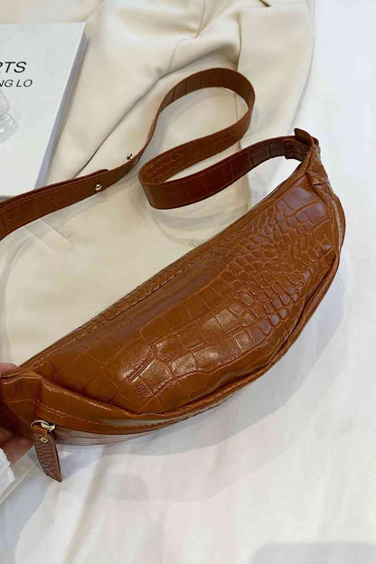 PU Leather Chest Bag