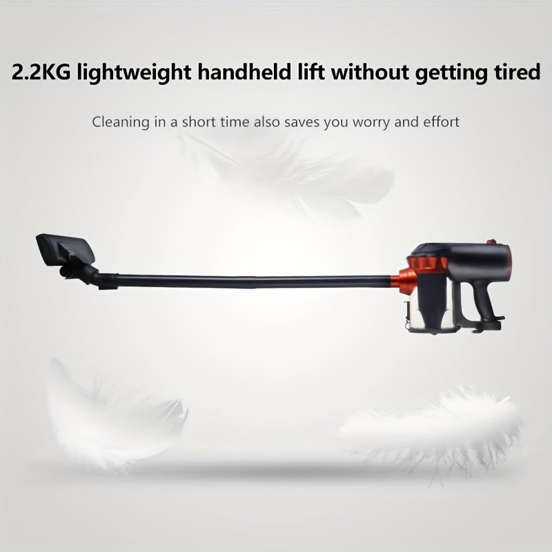 600W 110V 18KPa Vacuum Cleaner - Portable, Lightweight, Handheld, Four-in-One, Perfect for Pet Hair, Hard Floors & Carpets!