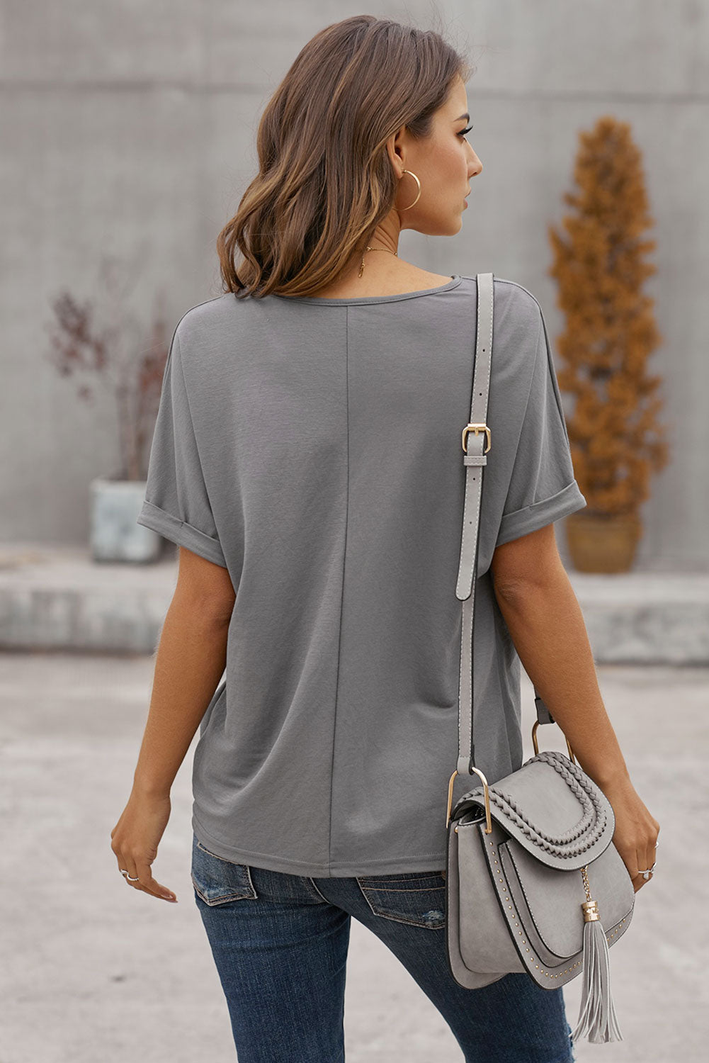 Plain Twist T-Shirt