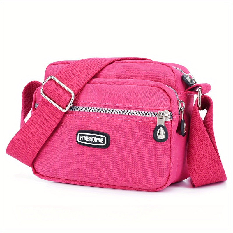 Women's Waterproof Crossbody Bag, Versatile Large Capacity Shoulder Bag