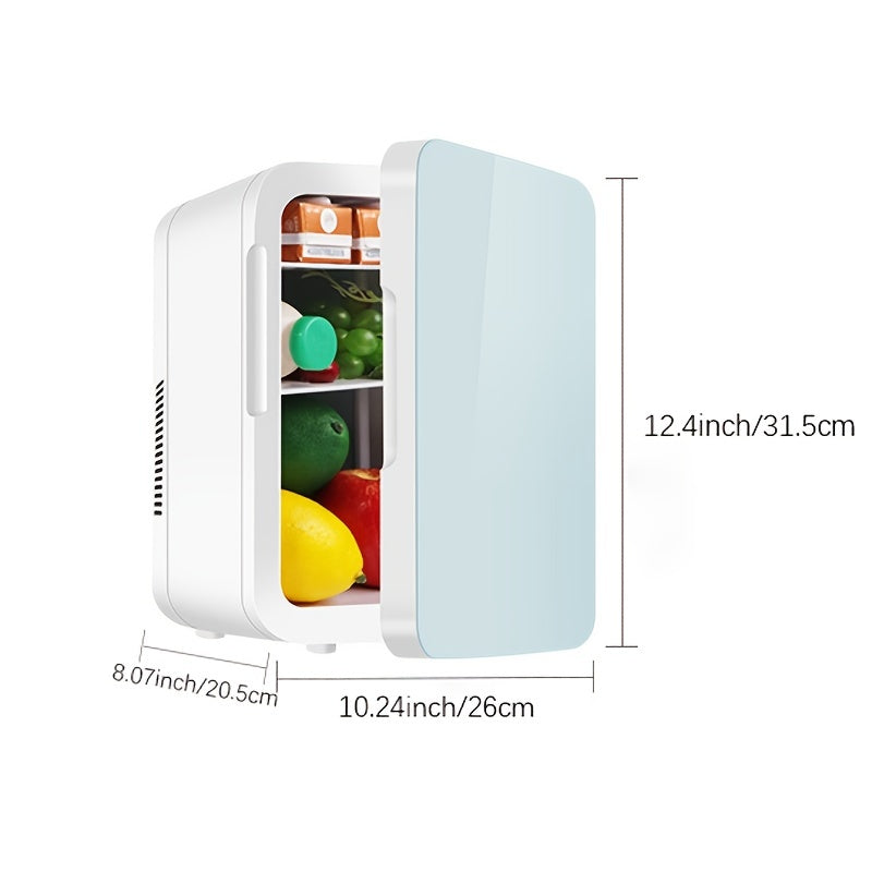 8L Car Refrigerator: Mini, Small, Home, Dorm, and Dual-Use Student Refrigeration and Heating