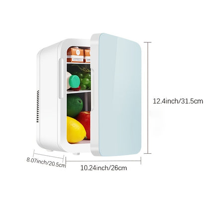 8L Car Refrigerator: Mini, Small, Home, Dorm, and Dual-Use Student Refrigeration and Heating