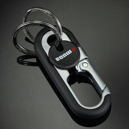 Stylish Car Key Chain: High-Grade Metal Key Ring with Men's Waist Hanging Alloy Key Chain - Perfect Car Accessory!