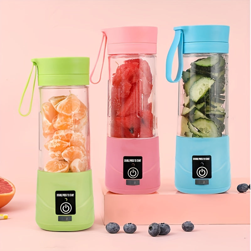 1pc USB Rechargeable Wireless Portable Blender for Smoothies, Juices, and More - Perfect for On-the-Go Lifestyles