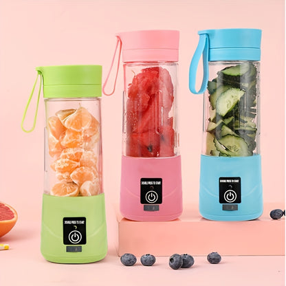 1pc USB Rechargeable Wireless Portable Blender for Smoothies, Juices, and More - Perfect for On-the-Go Lifestyles