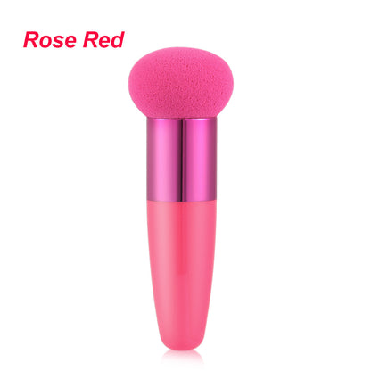 1pc Mushroom Shaped Makeup Sponge with Handle - Perfect for Blending Liquid Foundation, Creams, and Powders