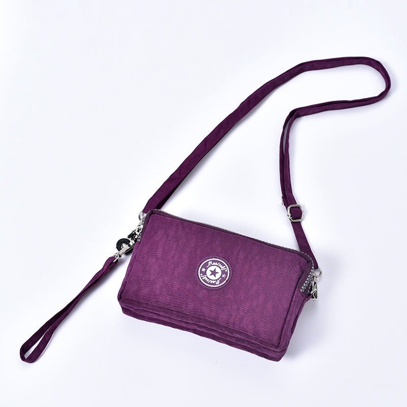 Women's Stylish 3-Layer Zipper Wallet - Perfect for Coins, Mobile Phones & Travel!