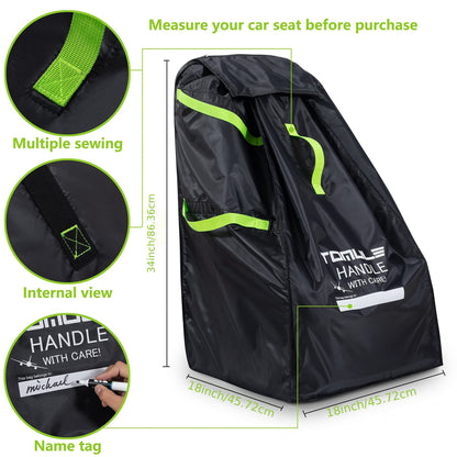 TOMULE Backpack Adjustable Thickened Waterproof Foldable Child Safety Seat Storage Bag For Travel