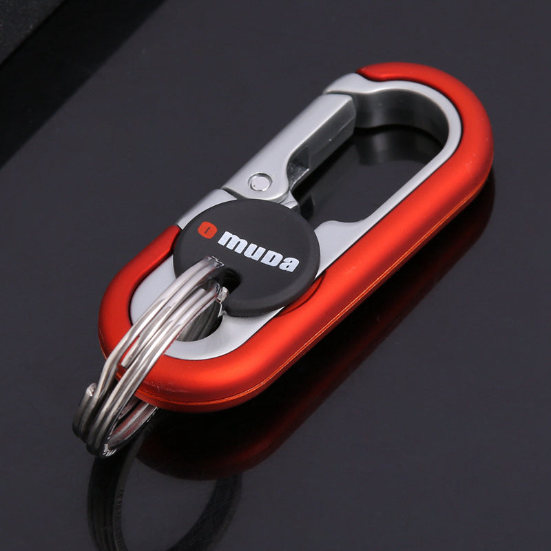 Stylish Car Key Chain: High-Grade Metal Key Ring with Men's Waist Hanging Alloy Key Chain - Perfect Car Accessory!