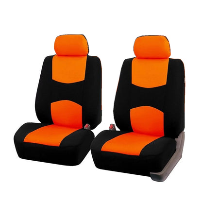 Upgrade Your Car's Interior with this Universal Seat Cover Set - 4pcs, Multi-color, 2mm Sponge!