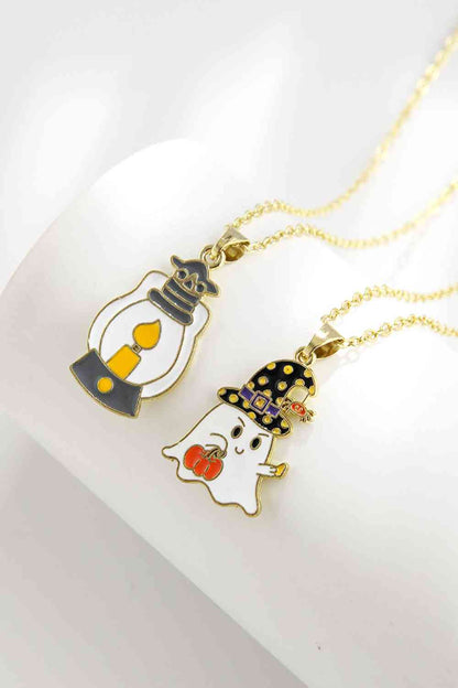 Two-Piece Halloween Theme Necklace Set