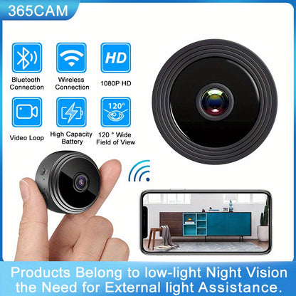 1ps Mini Smart HD Camera: Monitor Your Home From Anywhere, Anytime!