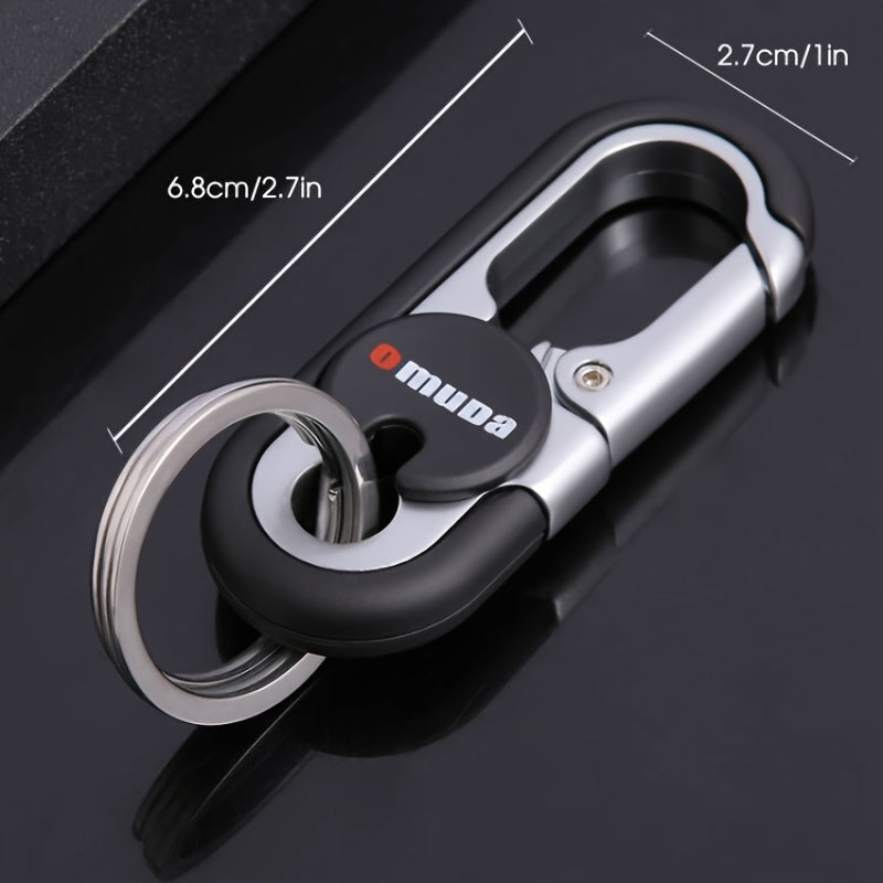 Stylish Car Key Chain: High-Grade Metal Key Ring with Men's Waist Hanging Alloy Key Chain - Perfect Car Accessory!