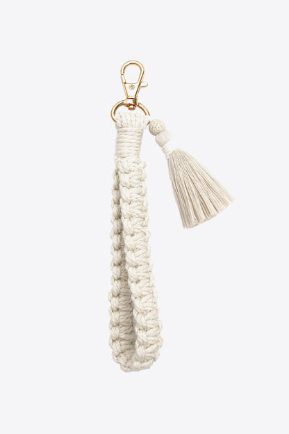 Wristlet Keychain with Tassel