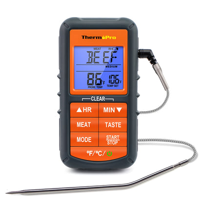 Accurately Measure BBQ Temperature with the ThermoPro TP06B Digital Barbecue Meat Thermometer!