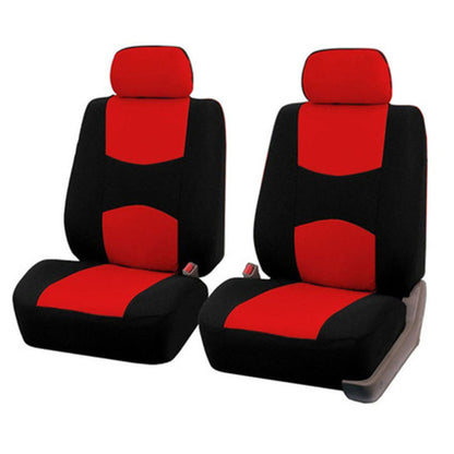 Upgrade Your Car's Interior with this Universal Seat Cover Set - 4pcs, Multi-color, 2mm Sponge!