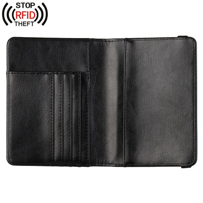 Upgrade Your Travel Essentials with this Leather Passport Holder - Perfect for Women!