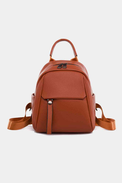 Small PU Leather Backpack