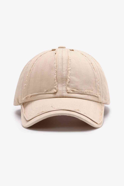 Distressed Adjustable Baseball Cap