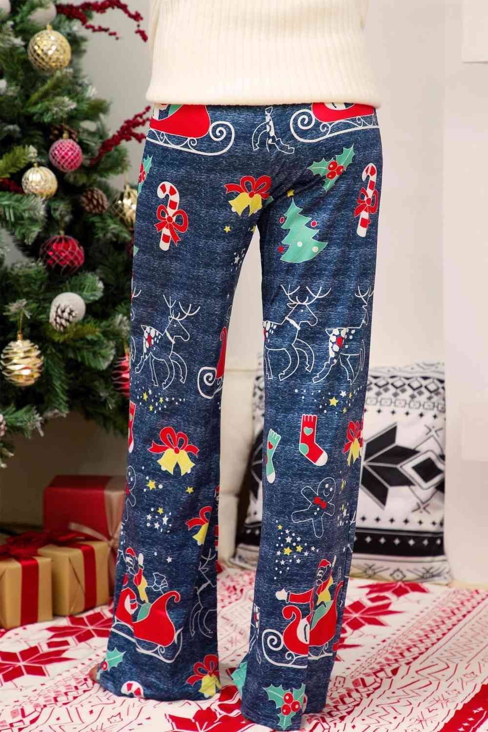 Pantalon droit de Noël