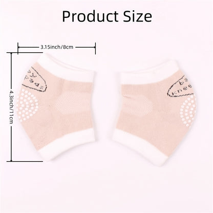 1 pair Anti-Slip Knee Pads for Baby Crawling and Toddlers - Soft and Comfortable Unisex Design