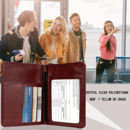 Travel In Style: Passport & Vaccine Card Holder - The Perfect Combo for Your Next Adventure!