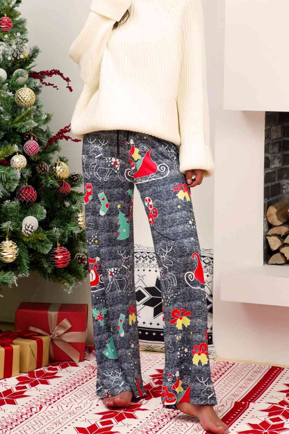 Pantalon droit de Noël