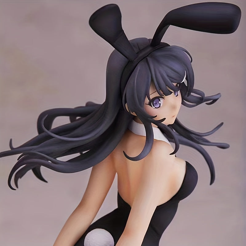 Adorable Black Clothes Bunny Girl Hand Car Accessories - Perfect Anime Character Decoration!