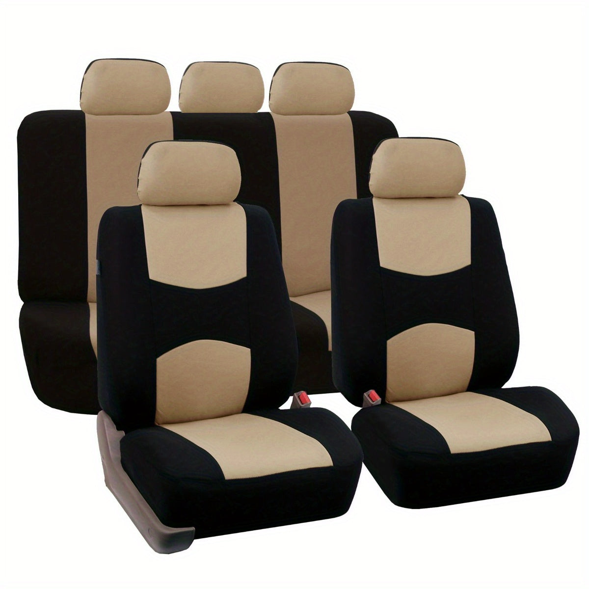 Upgrade Your Car's Interior with This Stylish Universal Fit Seat Cover Set!