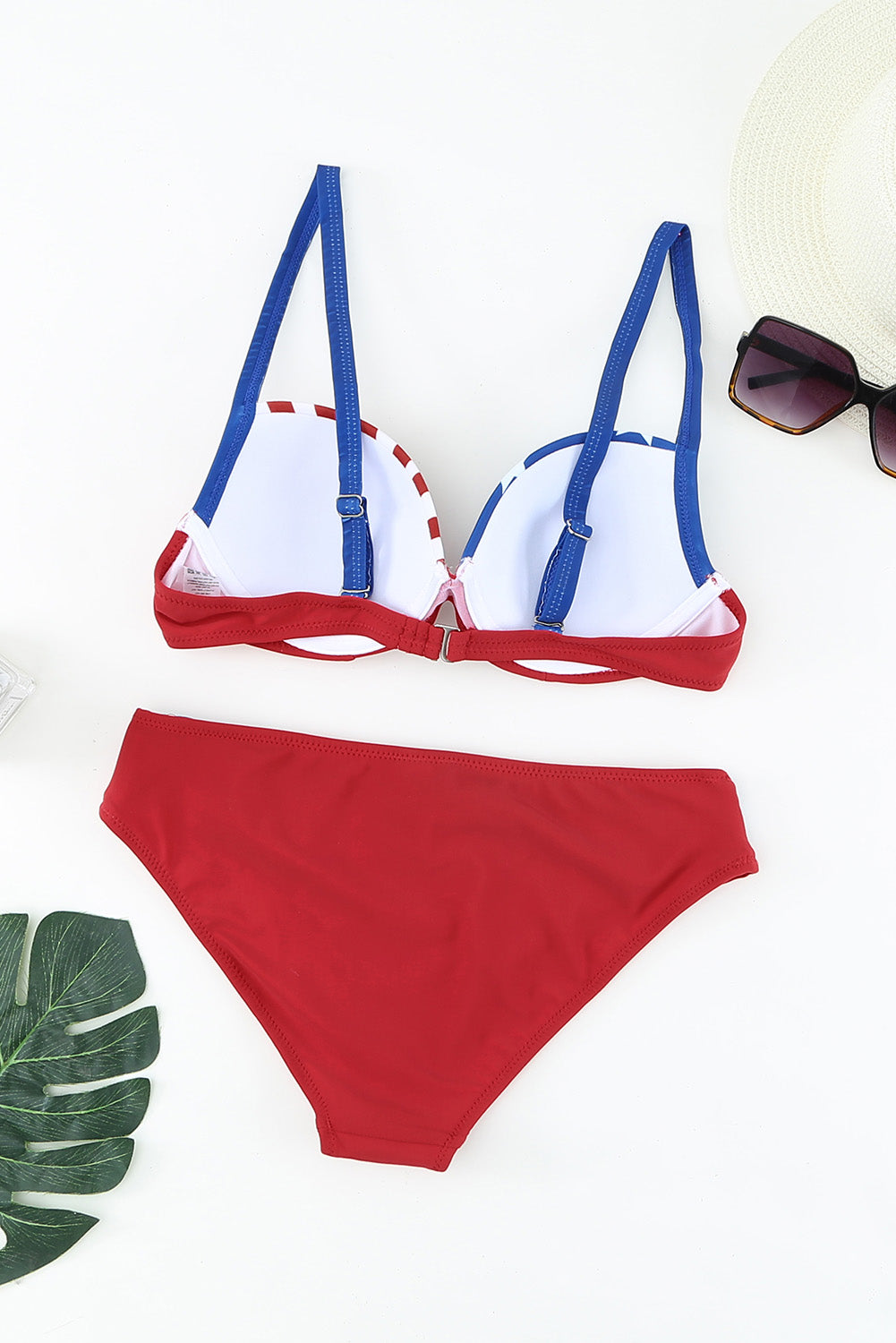 Ensemble bikini froncé