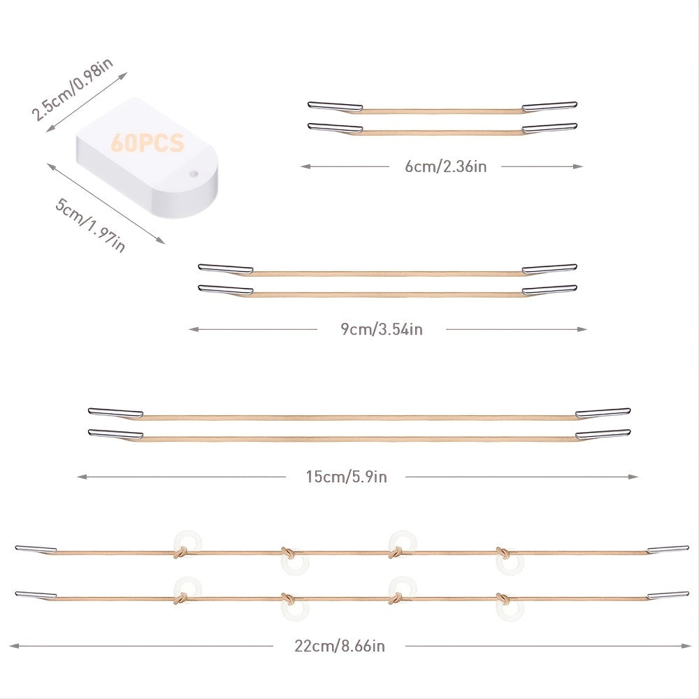 60pcs Instant V-Shape Face Lift Tapes with 8 Fixed Rope - Double Chin Reducer and Wrinkle Patches for Smoother, Younger-Looking Skin