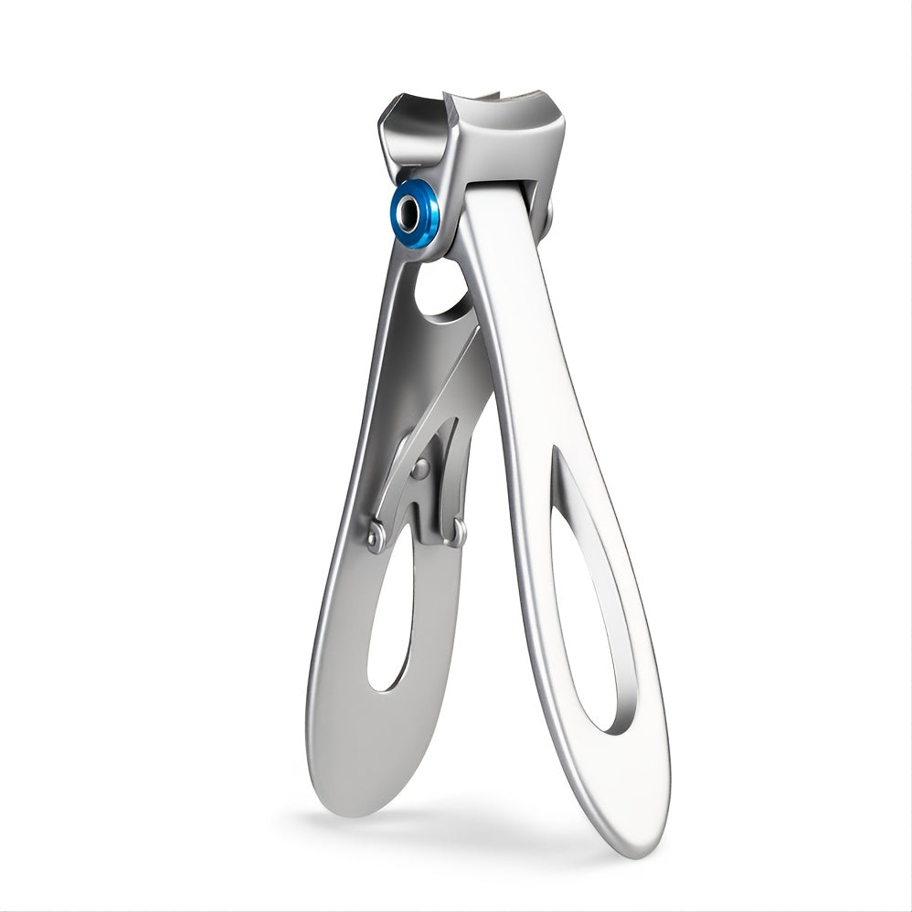 1 pc Sturdy Stainless Steel Nail Clippers for Thick and Hard Nails - Wide-Opening Jaws for Easy Cutting