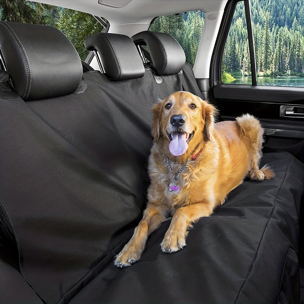 1pc Dog Car Seat Cover: Keep Your Pet Safe & Comfortable on the Road!