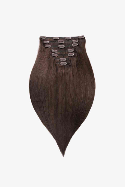 16" 110g Clip-in Hair Extensions Indian Human Hair