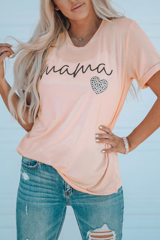 T-shirt graphique MAMA Heart