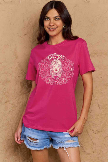 Simply Love T-shirt graphique VIERGE pleine taille