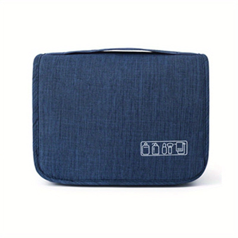 Stay Organized On-the-Go: 1pc Hanging Travel Toiletry Bag for Cosmetics & Bath Essentials